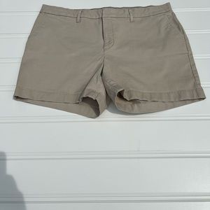 Tommy Hilfiger Tan Cotton Shorts Size 16